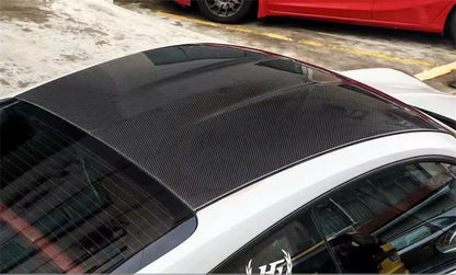 Dry Carbon Fiber Roof Add-On Overlay - Porsche 911 992 Carrera Coupe 2019+
