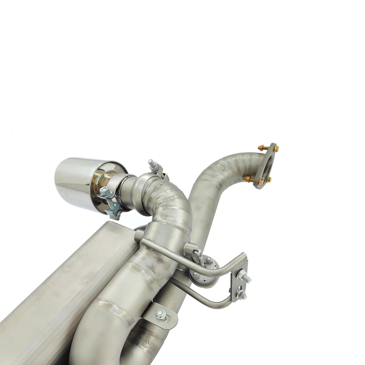Titanium Valved Muffler Axle-Back Exhaust System - Porsche 718 Cayman GT4 RS 4.0L
