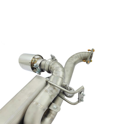 Titanium Valved Muffler Axle-Back Exhaust System - Porsche 718 Cayman GT4 RS 4.0L