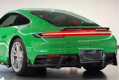 GT Style Dry Carbon Fiber Rear Diffuser - Porsche 911 992 Carrera S/T/4/4S/Targa 4/Targa 4S/GTS 2019-2023
