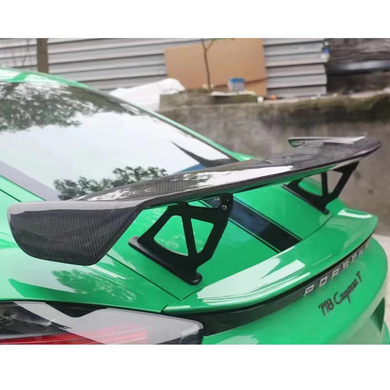 V1 Carbon Fiber Rear Wing - Porsche 981 / 718 Cayman Boxster