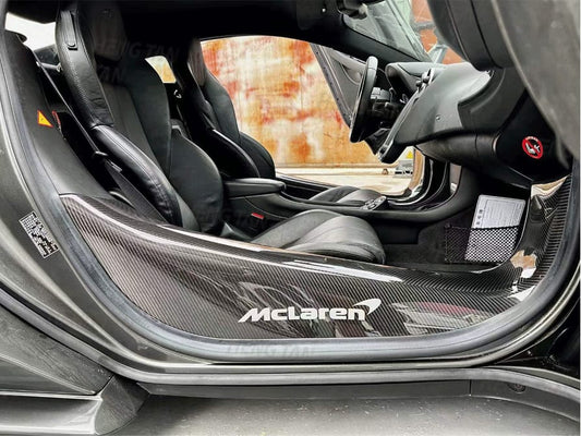 Carbon Fiber Door Sill Trim Set - McLaren 540C / 570S / 570GT / 600LT