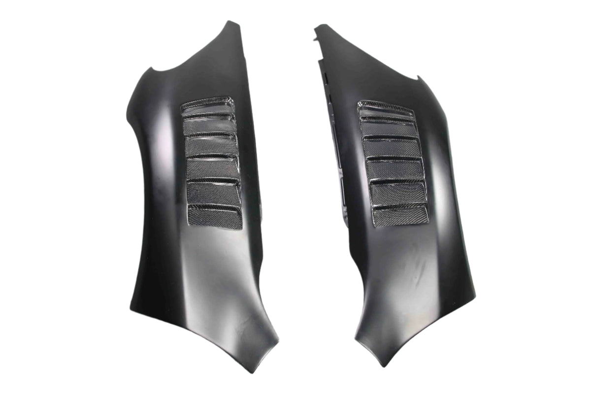Vented Partial Carbon Fiber Front Fenders - McLaren 650S