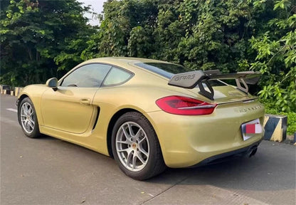 GT4 RS Style Carbon Fiber Rear Spoiler Wing - Porsche Boxster Cayman 981 / 987