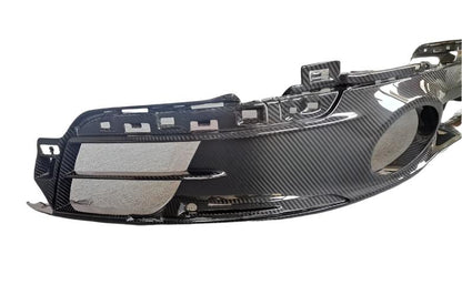 OEM Style Dry Carbon Fiber Rear Diffuser - Porsche 911 992 Carrera 2020-2024
