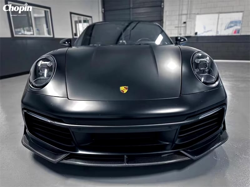 Dry Carbon Fiber DP Style Front Lip - Porsche 911 992 Carrera 2019-2023