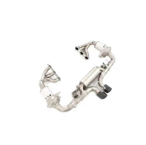 Porsche 992 Cat Less Headers & Complete Stain Less Steel Valved Muffler