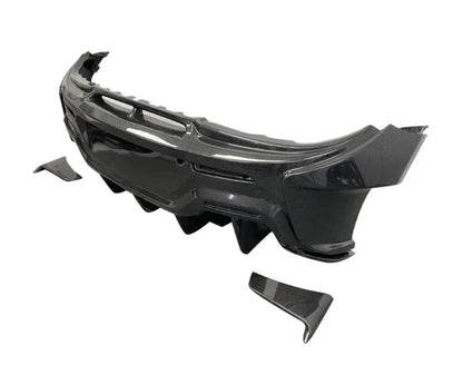 600LT Style Carbon Fiber Rear Bumper with Diffuser - McLaren 540C / 570S / 570GT / 600LT