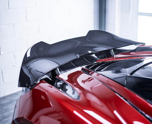 765LT Style Dry Carbon Fiber Rear Wing Spoiler - McLaren 720S