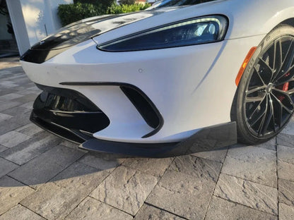 McLaren GT W-Style Dry Carbon Fiber Front Lip Splitter (2020–2023)