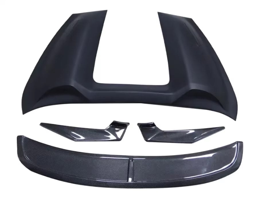 Carbon Fiber Rear Spider Wing - Porsche Cayman / Boxster 981 & 718 982