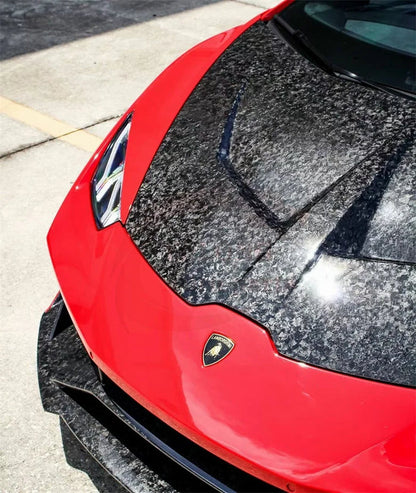 1016 Style Prepreg Carbon FIber Hood - Lamborghini Huracan / Tecnica