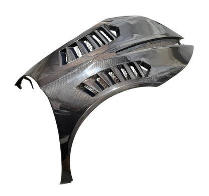 V Style Carbon Fiber Vented Front Fenders - Lamborghini Huracan LP580 & LP610