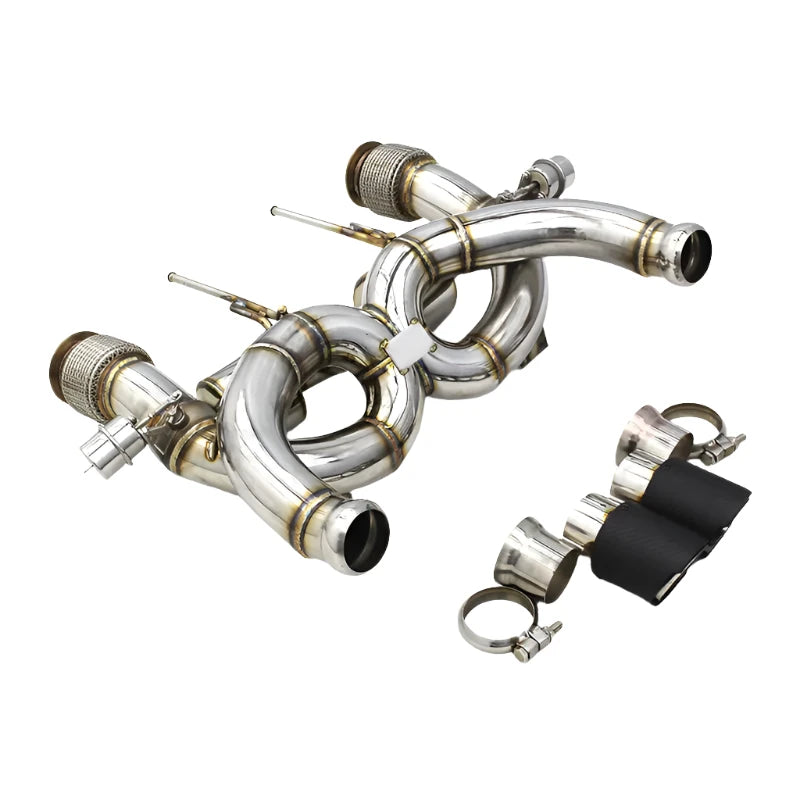 SS304 High Performance Cat-Back Exhaust System - McLaren 720S 2017–2019