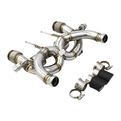 SS304 High Performance Cat-Back Exhaust System - McLaren 720S 2017–2019