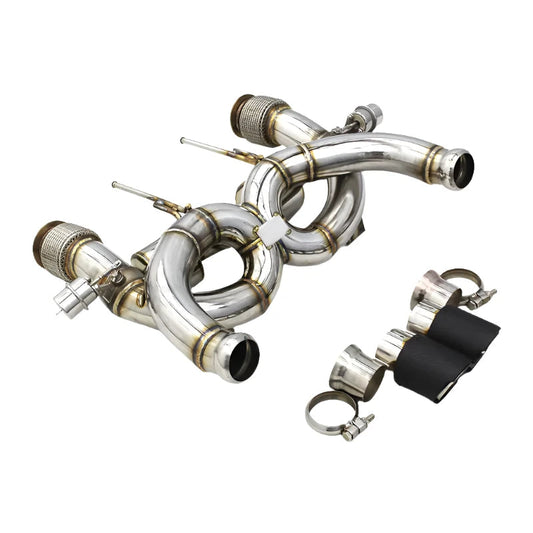 SS304 High Performance Cat-Back Exhaust System - McLaren 720S 2017–2019