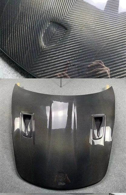 Carbon Fiber GT2RS Style Vented Hood - Porsche 911 991 Carrera / Turbo 2012-2018