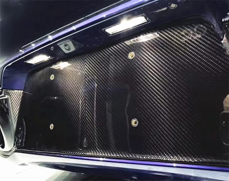 OEM Style Dry Carbon Fiber Rear Diffuser - Porsche 911 992 Carrera 2020-2024