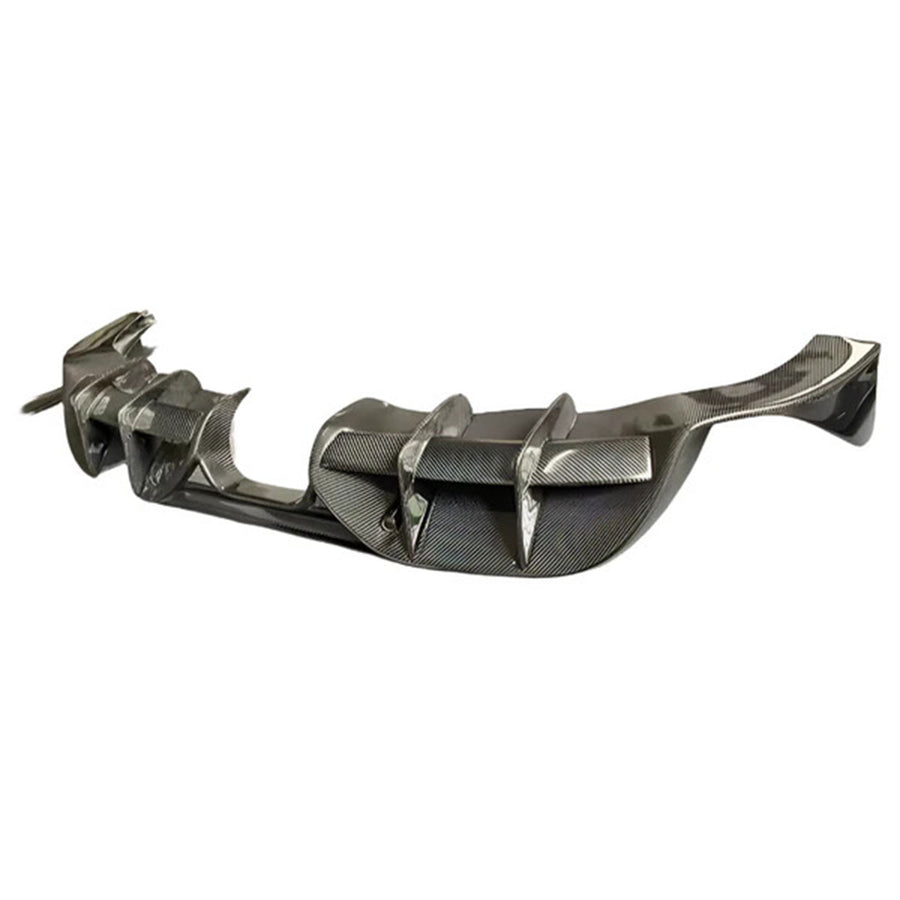 Porsche 718 Cayman/Boxster Carbon Fiber Rear Diffuser (2016-2023)