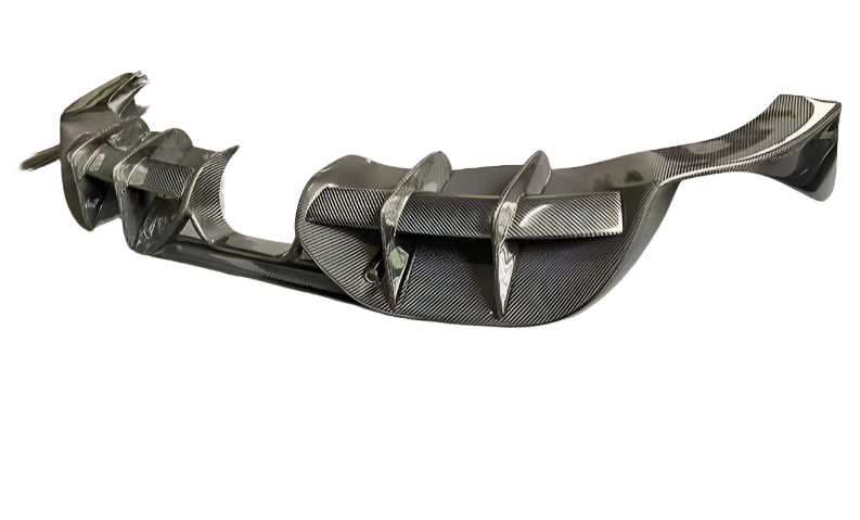 Carbon Fiber Rear Diffuser - Porsche 718 Cayman / Boxster 2016-2023