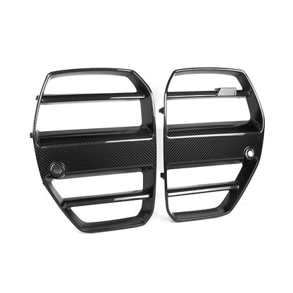 Signature Carbon Fiber Front Grilles - BMW G80 M3 & G82 / G83 M