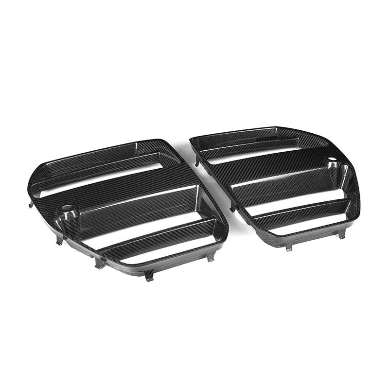 Signature Carbon Fiber Front Grilles - BMW G80 M3 & G82 / G83 M