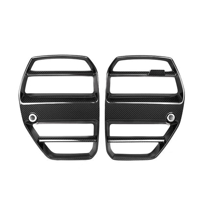 Signature Carbon Fiber Front Grilles - BMW G80 M3 & G82 / G83 M