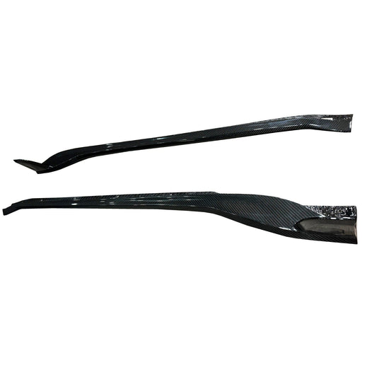 TC Style Dry Carbon Fiber Side Skirts - Porsche 911 992 Turbo S 2020-2023