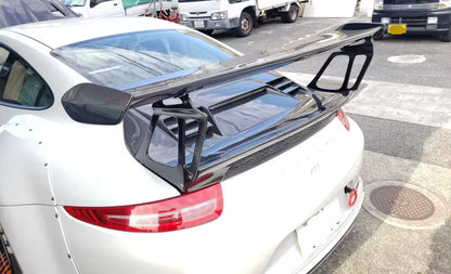 GT3RS Style Carbon Fiber Rear Wing with Trunk - Porsche 911 Carrera 991.1 991.2 2010-2018