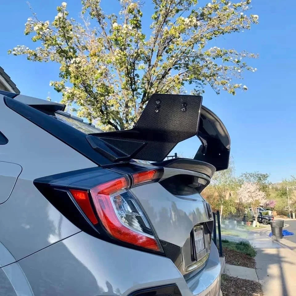 Carbon Fiber MG Style Wing - Honda Civic Hatchback FK8,FK7 VTX2 – The ...