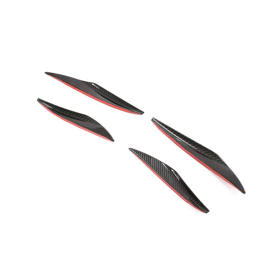 Carbon Fiber Front Canards - Porsche 911 991 GT3 RS