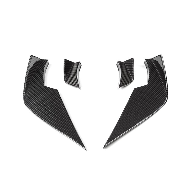 VR Style Carbon Fiber Front Canards - BMW G80 M3 & G82 / G83 M4