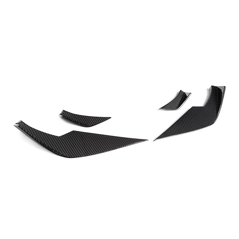 VR Style Carbon Fiber Front Canards - BMW G80 M3 & G82 / G83 M4