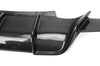 VR Style Carbon Fiber Rear Diffuser - BMW F06 / F12 / F13 M6 & 6 Series