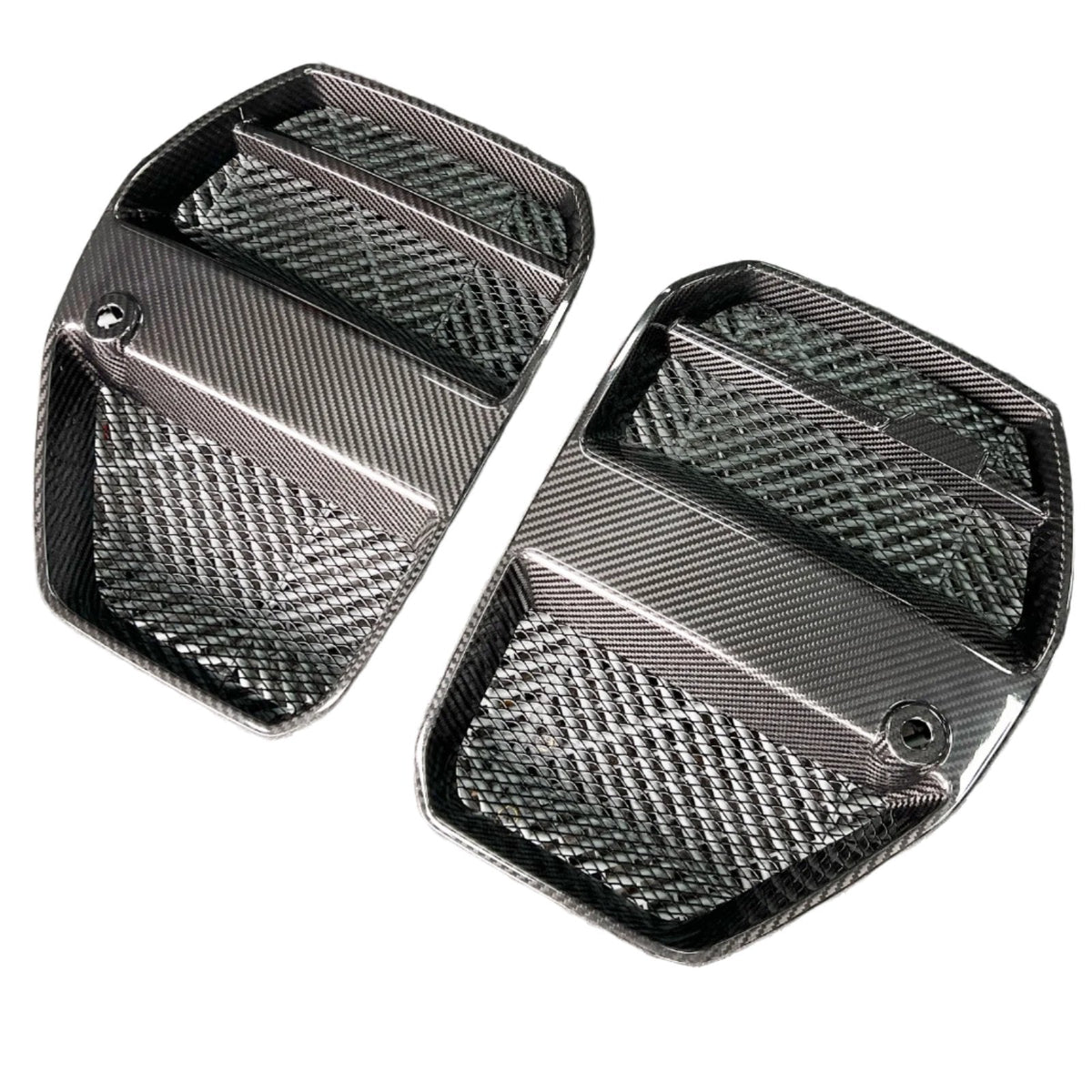 VR Style Carbon Fiber Front Grilles – BMW M3 G80 & M4 G82/G83 (2021+)