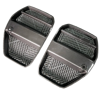 VR Style Carbon Fiber Front Grilles – BMW M3 G80 & M4 G82/G83 (2021+)