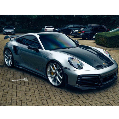 TC Style Dry Carbon Fiber Side Skirts - Porsche 911 992 Turbo S 2020-2023