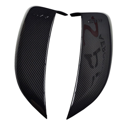 GT4 Style Dry Carbon Fiber Side Air Intake Vents - Porsche 718 Cayman Boxster 2016+