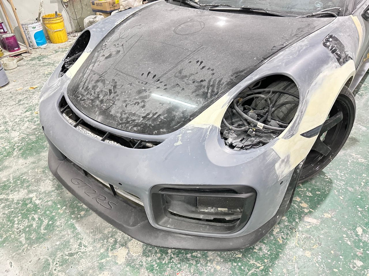 GT2RS Style Half Carbon Fiber Body Kit - Porsche 911 Carrera S 4S 991.1 991.2 2012-2019