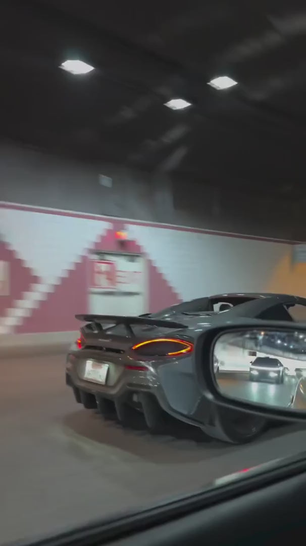 High-Performance Catless Downpipes with Heat Shield – McLaren 600LT