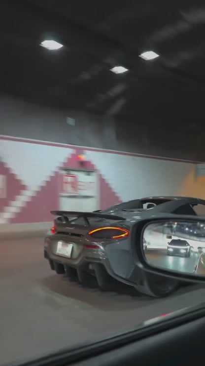 High-Performance Catless Downpipes with Heat Shield – McLaren 600LT