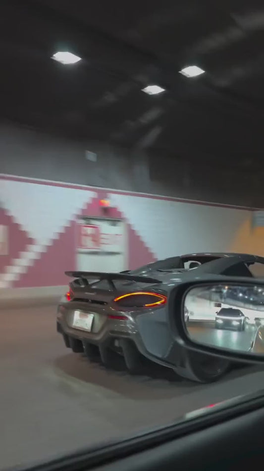 High-Performance Catless Downpipes with Heat Shield – McLaren 600LT