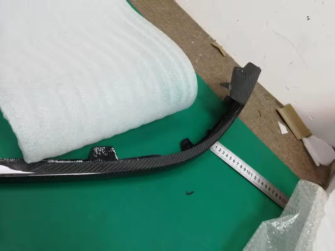Prepreg Carbon Fiber Front Bumper Lip Replacement - Porsche 911 991.2 Turbo / Turbo S 2016-2019