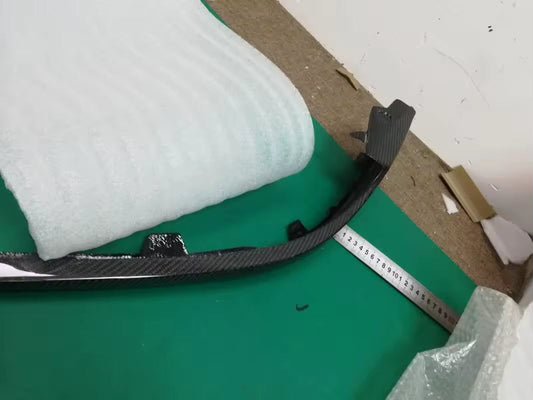 Prepreg Carbon Fiber Front Bumper Lip Replacement - Porsche 911 991.2 Turbo / Turbo S 2016-2019
