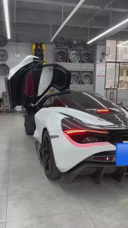 Titanium Valved Cat-Back Exhaust System - McLaren 720S