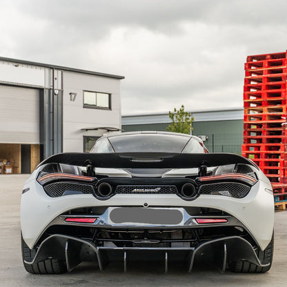 Prepreg Dry Carbon Fiber Rear Diffuser - McLaren 720S 2017-2022