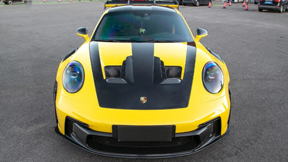 Prepreg Carbon Fiber Upper Front Bumper Trim Lip - Porsche 911 992 GT3 RS 2023-2026
