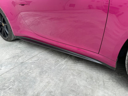 GT3 Style Carbon Fiber Side Skirt Replacement - Porsche 911 992 2019-2024