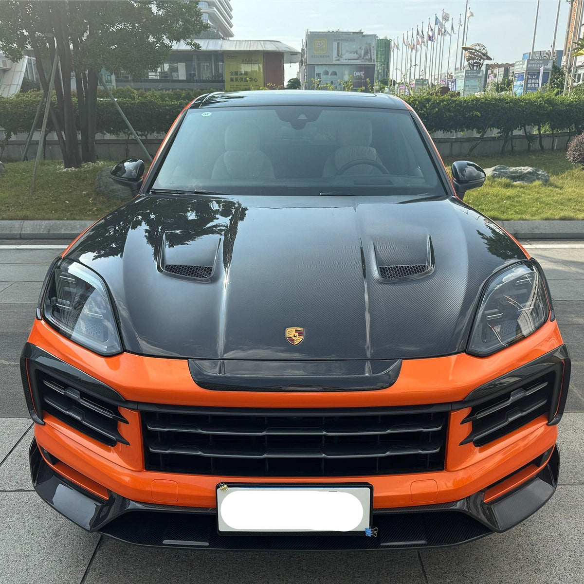 Carbon Fiber Aero Wide Body Kit - Porsche Cayenne (2024+)