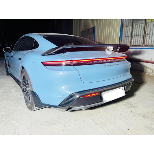 Carbon Fiber RZ Style Rear Wing - Porsche Taycan 2020-2023